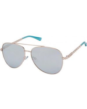 Guess Gf0356 59 5928T Sunglasses - Metallic