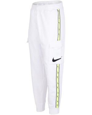 Nike Taped Legs Joggers - White