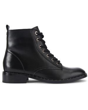 Carvela Kurt Geiger Leather Studio Spike Boots - Black