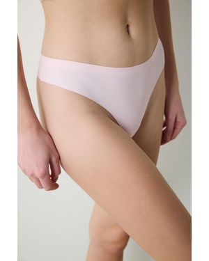 Penti Mid-Waist Jersey Thong - Pink