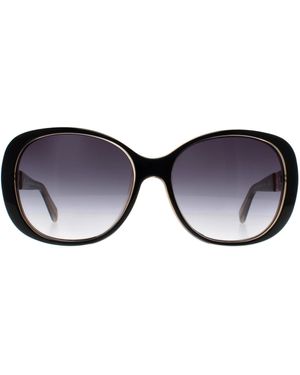 Karen Millen Butterfly Nude Gradient Dark Km5054 - Black