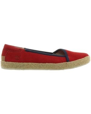 Timberland Casco Slip-On Synthetic Shoes Tb08941A - Red