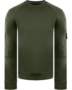 Weekend Offender Cali Dark Jumper Cotton - Green