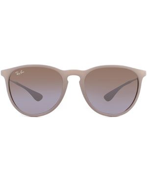 Ray-Ban Sunglasses Erika 4171 600068 Dark Rubber Sand Gradient By - Grey