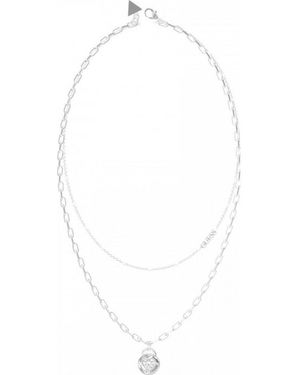 Guess Jubn03348Jwrht-U Ladies Necklace - White