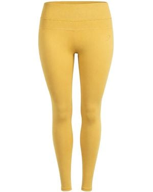 GYMSHARK Studio Leggings - Yellow