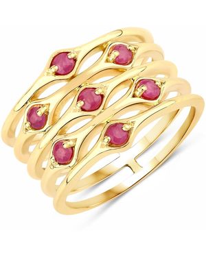 Rafaela Donata Khushi Sterling Ring - Metallic