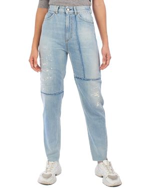 Emporio Armani Relaxed Fit Trousers 3K2J29 - Blue