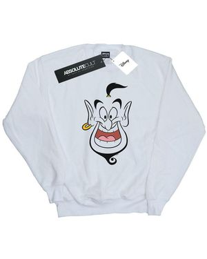 Disney Aladdin Genie Face Sweatshirt - Metallic