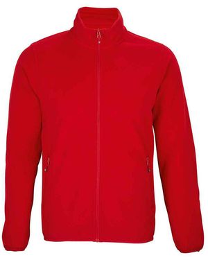 Sol's Factor Recycled Fleece Jacket - Red