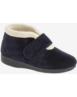 Sleeper Amelia Memory Foam Slippers - Blue