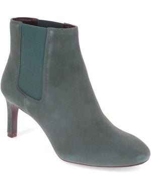 Jones Bootmaker Katelyn Leather Ankle Boots - Blue