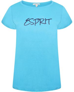 Esprit Ladies T-Shirt Cotton - Blue