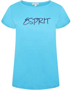 Esprit Ladies T-Shirt Cotton - Blue