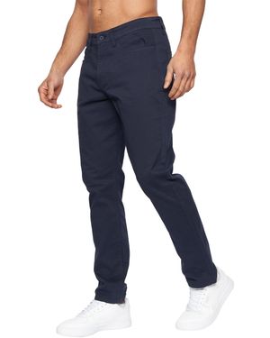 Duck and Cover Franztown Slim Chinos - Blue