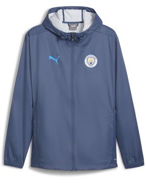 PUMA Manchester City All-Weather Training Jacket - Blue