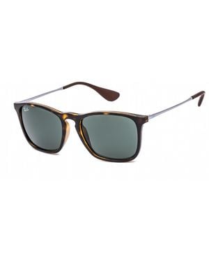 Ray-Ban Sunglasses Chris 4187 710/71 Tortoise & Gunmetal - Black