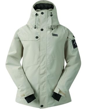 Dare 2b Ladies Ski Life Dash Print Ski Jacket (Glacier) - Green