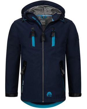 Arctic Seven Softshell Jas As-306 – Outdoor Functiejas, Waterafstotend, Winddicht - Blauw