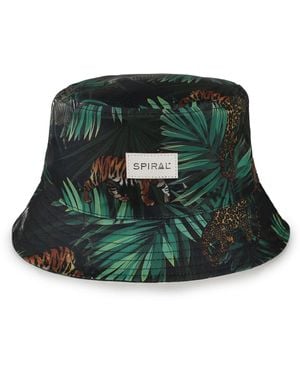 Spiral Accessories Logo All Around Brim Panel Bucket Hat - Green