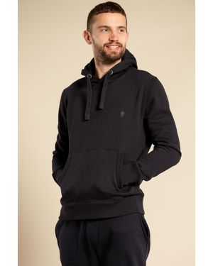 French Connection Cotton Blend Hoody - Blue