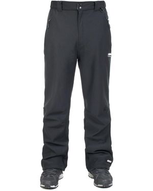 Trespass Hemic Water Resistant Softshell Trousers - Grey