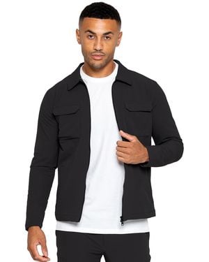 Enzo Cargo Shacket - Blauw