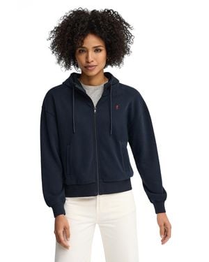 POLO CLUB Hoodie With Zipper Sweatshirt32 - Blue