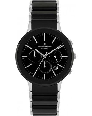 Jacques Lemans 1-1854A Dublin Watch - Black