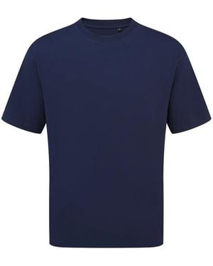PREMIER Adult Utility 2.0 Plain Oversized T-Shirt - Blue
