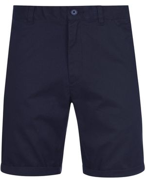 Jack Wills Ex Slim Chino Shorts Casual Cotton Knee Combat Summer Golf Trousers - Blue