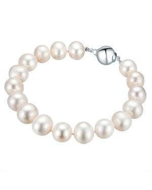 Valero Pearls Fresh Water Cultured Pearl(S) Bracelet - Metallic
