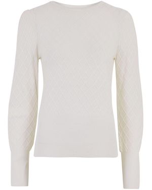Marks & Spencer Diamond Stitch Jumper - Blue