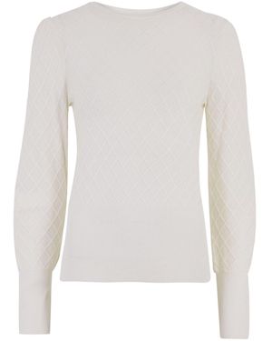 Marks & Spencer Diamond Stitch Jumper - Blue