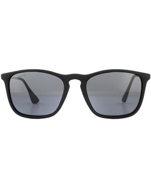 Montana Sunglasses Mp34 Rubbertouch Smoke Polarized Metal - Grey