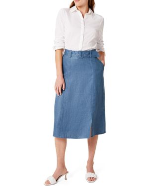 Hobbs Justine Skirt - Blue