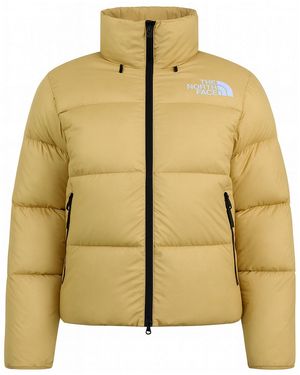 The North Face Rmst Nuptse Khaki Stone Jacket - Natural