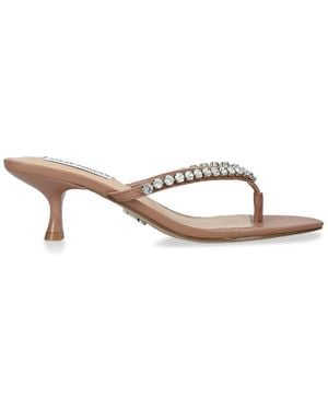 Steve Madden Slater Nude Sandals - Brown