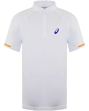 Asics Athlete Tennis Polo Shirt - White
