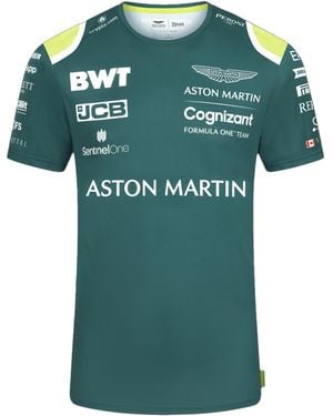 Aston Martin Cognizant F1 Official Team T-Shirt - Green