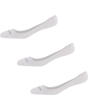 Ben Sherman Herensokken Makalu Logo Liner (Set Van 3) - Wit