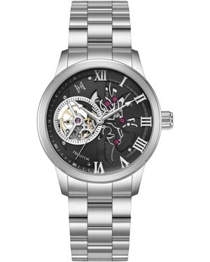 Heritor August Semi-Skeleton Watch - Metallic