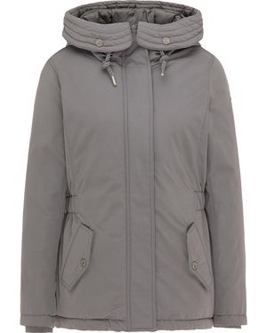 Dreimaster Winterjas Dames Grijs