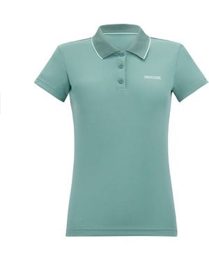Regatta Ladies Maverick V Polo Shirt (Ivy Moss) - Green