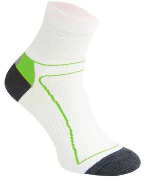 Comodo 1 Pack High Vis Neon Low Cut Cycling Socks - Green