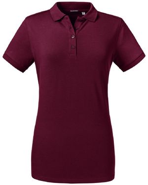Russell Ladies Tailored Stretch Polo - Purple