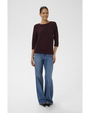 Kaffe Pullover Kabirma Pullover Regular Fit - Blauw
