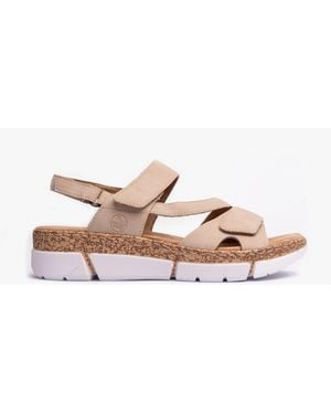 Rieker V2366-60 Sandals - Pink