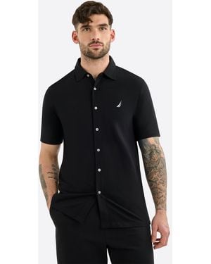 Nautica Melbury Ss Shirt - Black