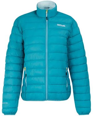 Regatta Ladies Hillpack Ii Insulated Padded Jacket (Tahoe/Bleached Aqua) - Blue